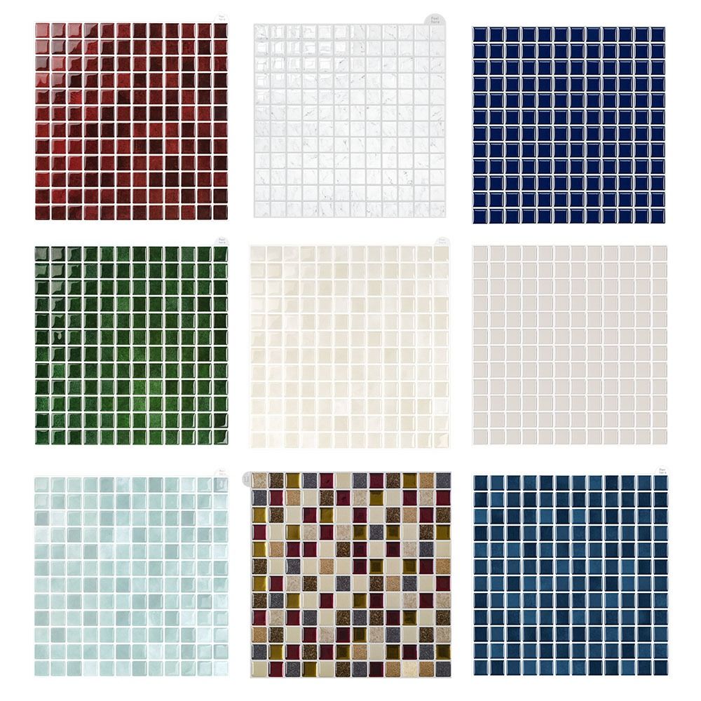 Ceramic Tile Blank - Kendinden Yapışkanlı Duvar Karosu Çıkartmaları Su