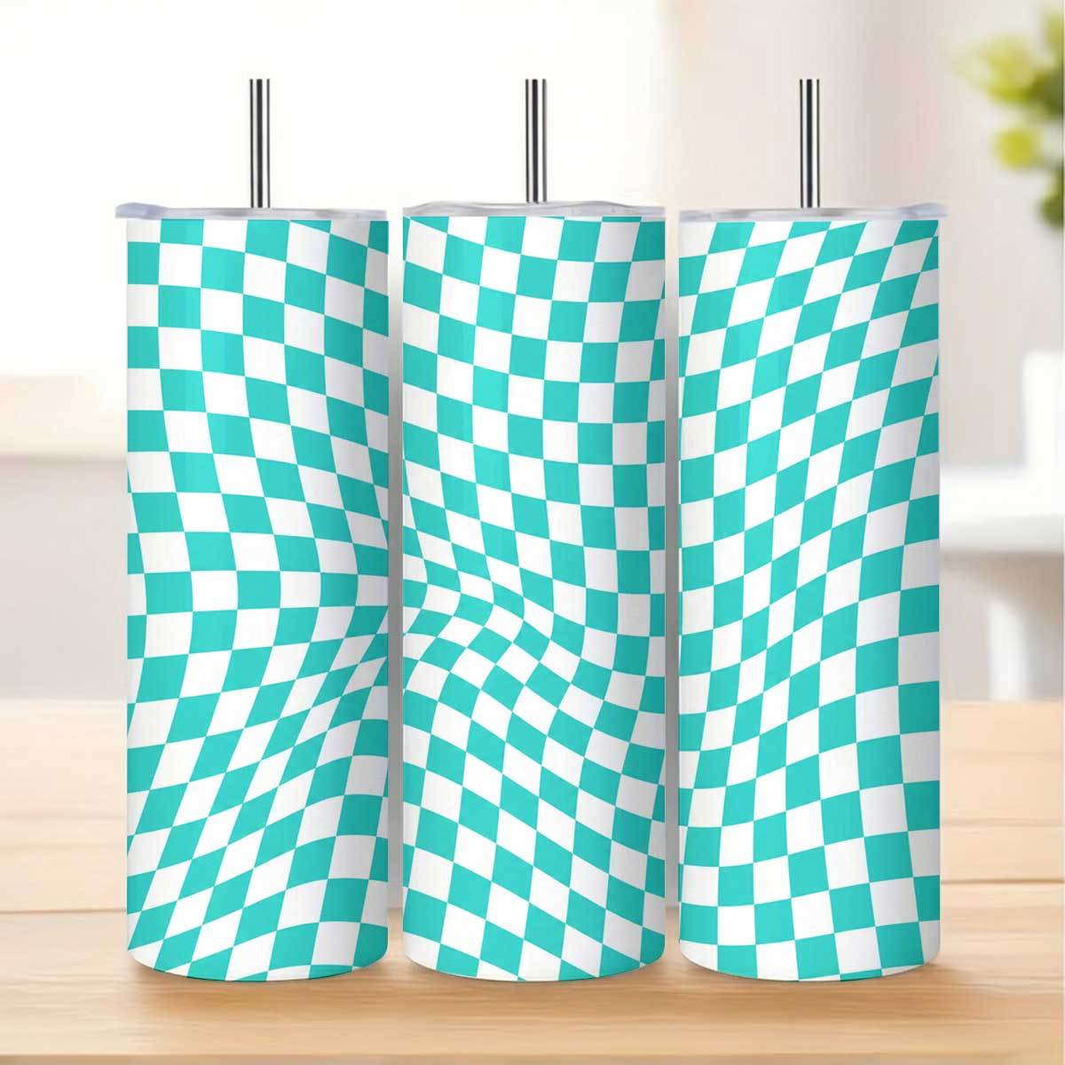 1 adet 20oz Teal ve Beyaz Kare - Tumbler 20Oz White incelemesi ve fiyatı