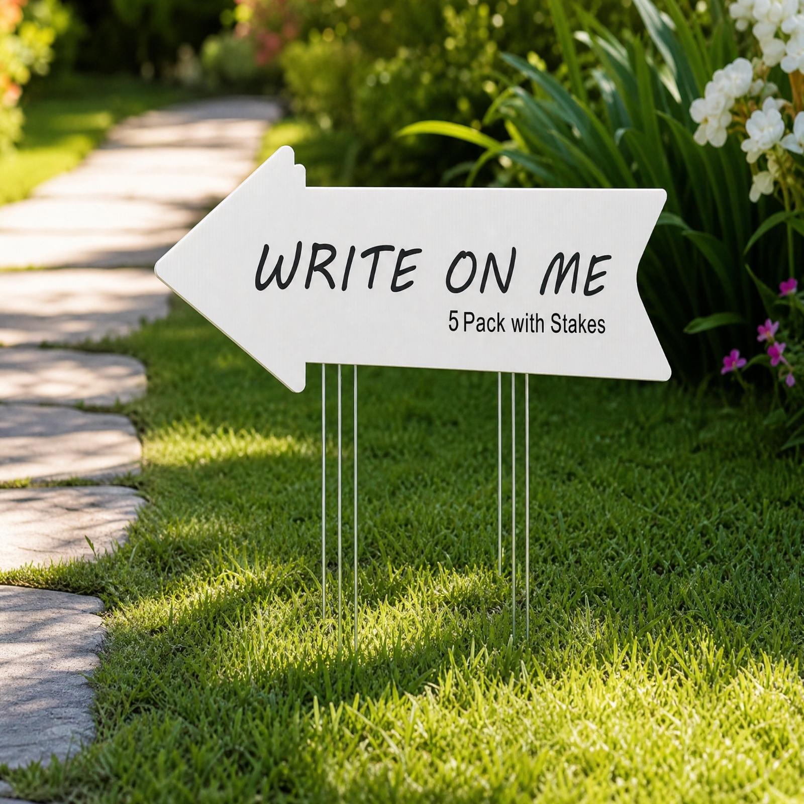 Boş Bahçe Tabelası, Oluklu Pla - Yard Sign Blank incelemesi ve fiyatı