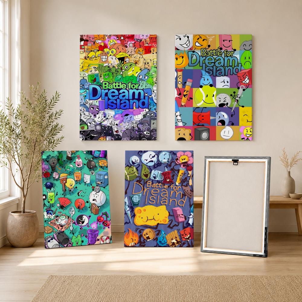 Bfdi B-Battle For Dream Island - Canvas Wrap Ready incelemesi ve fiyatı