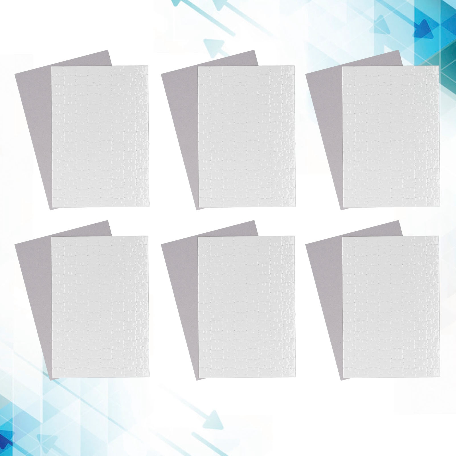 Baskı Yapılabilir Bulmaca, 10  - Puzzle Blank White incelemesi ve fiyatı