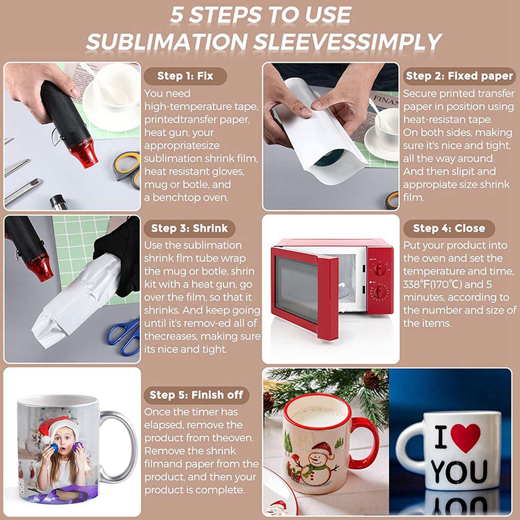 A69e140 adet Süblimasyon Shrin - Sublimation Mug White incelemesi ve fiyatı