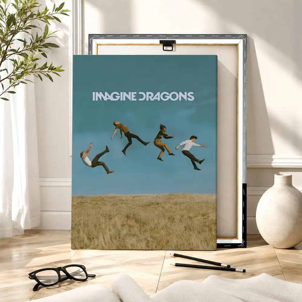 Rock Grubu I-imagine Dragons T - Canvas Wrap Ready incelemesi ve fiyatı