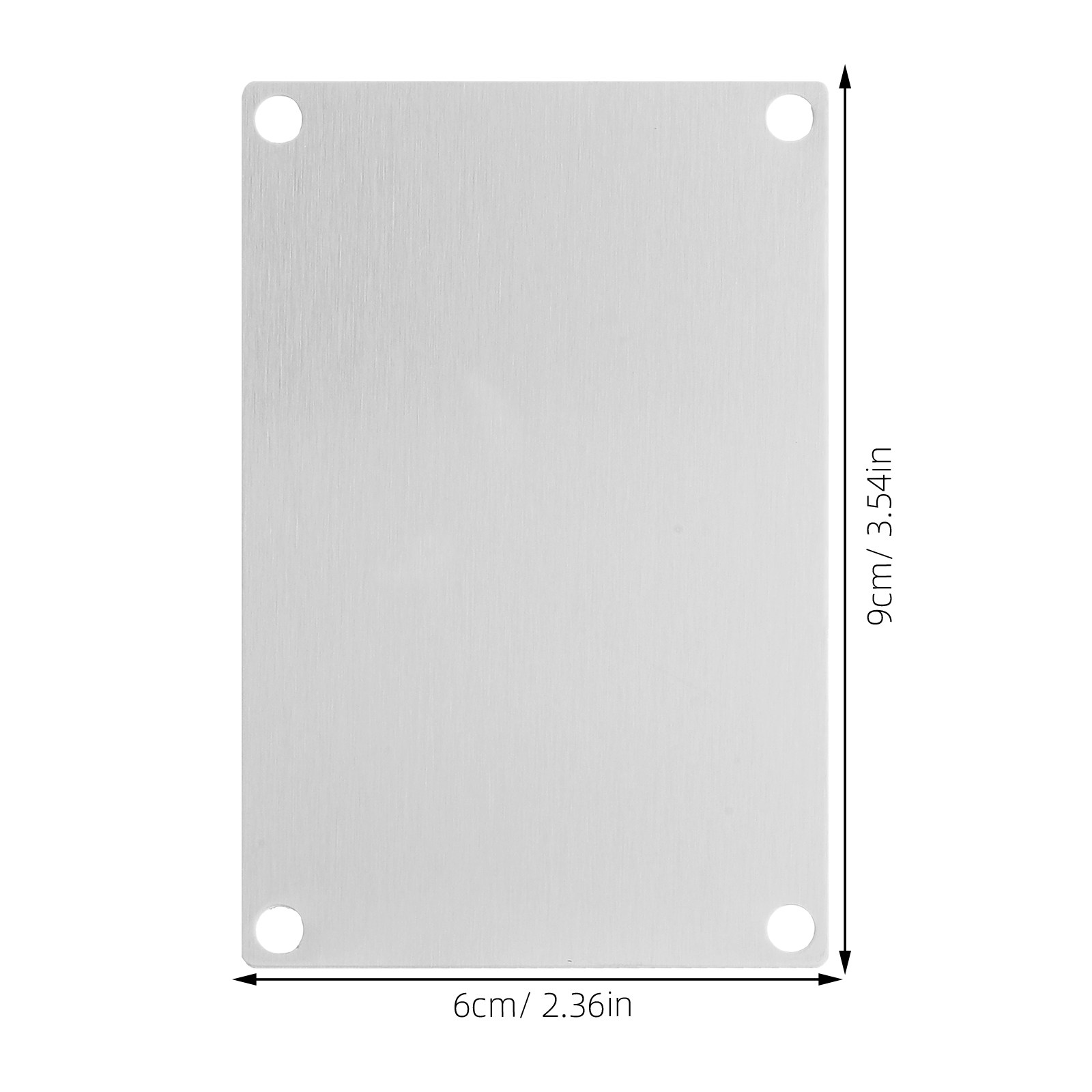 5 Adet Paslanmaz Çelik Boş Tab - Yard Sign Blank incelemesi ve fiyatı